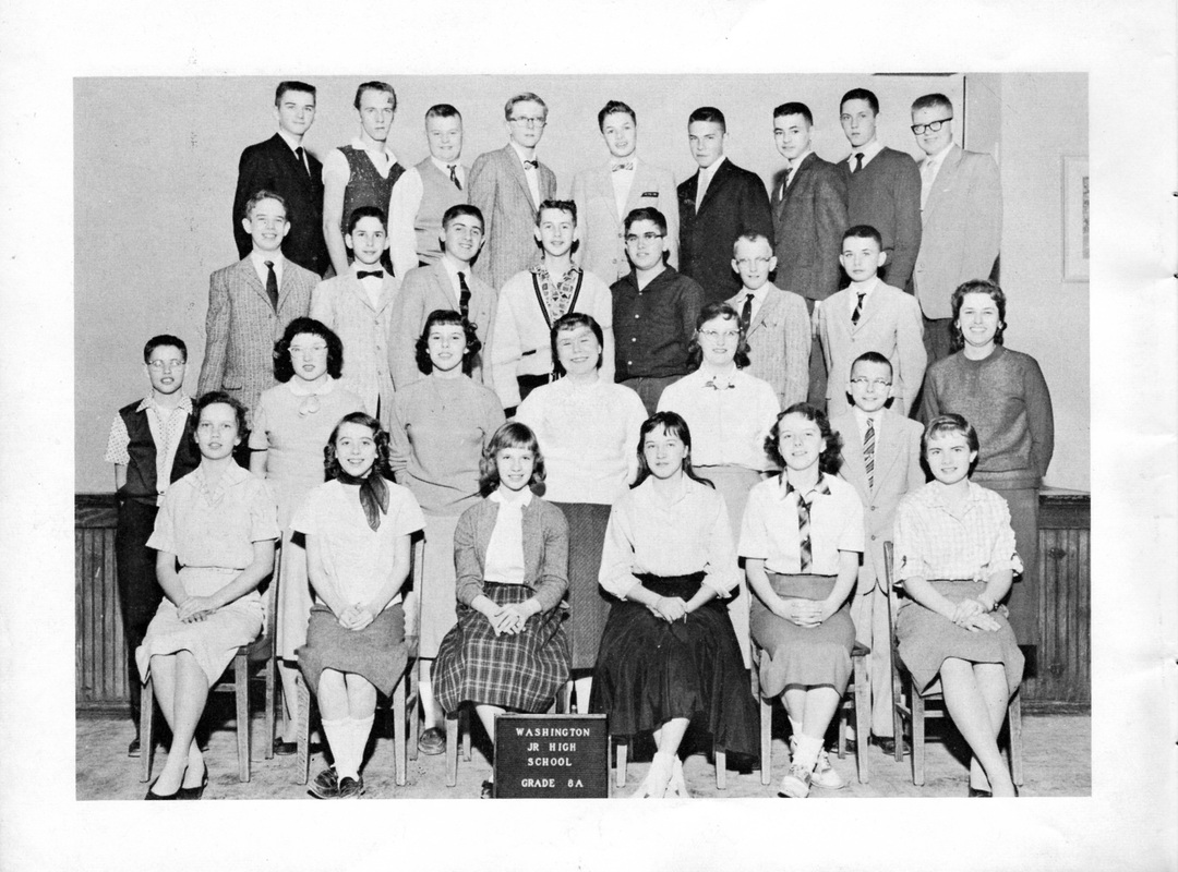 Picture of 1958-59 Washington Junior High Grade 8A 
